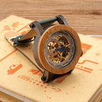 BOBO BIRD Luxury Skeleton Bamboo Watch - bamboostylez
