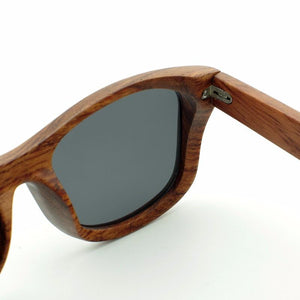 BOBO BIRD Unisex Zebra Stripe 100% Handmade Wood Polarised Sunglasses - bamboostylez