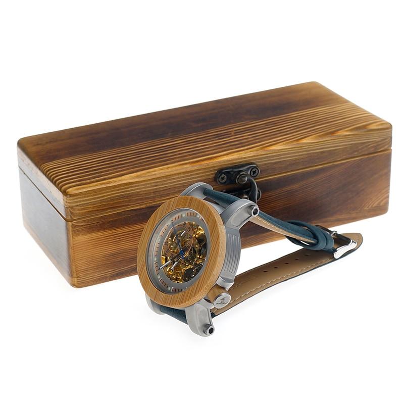 BOBO BIRD Luxury Skeleton Bamboo Watch - bamboostylez
