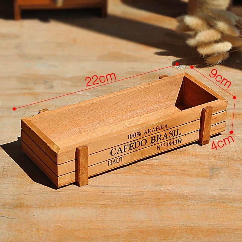 Antique Wooden Cosmetics Organiser Storage Box - bamboostylez