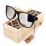 BOBO BIRD Unisex Polarised Bamboo Sunglasses - bamboostylez