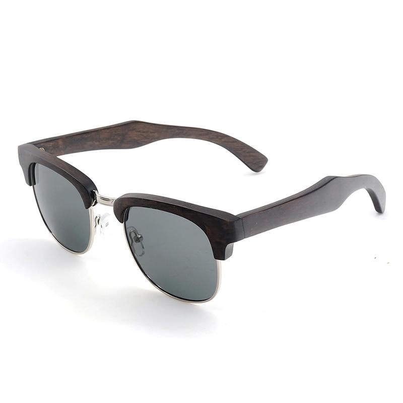 BOBO BIRD Unisex Half-Frame Cat Eye Sunglasses - bamboostylez
