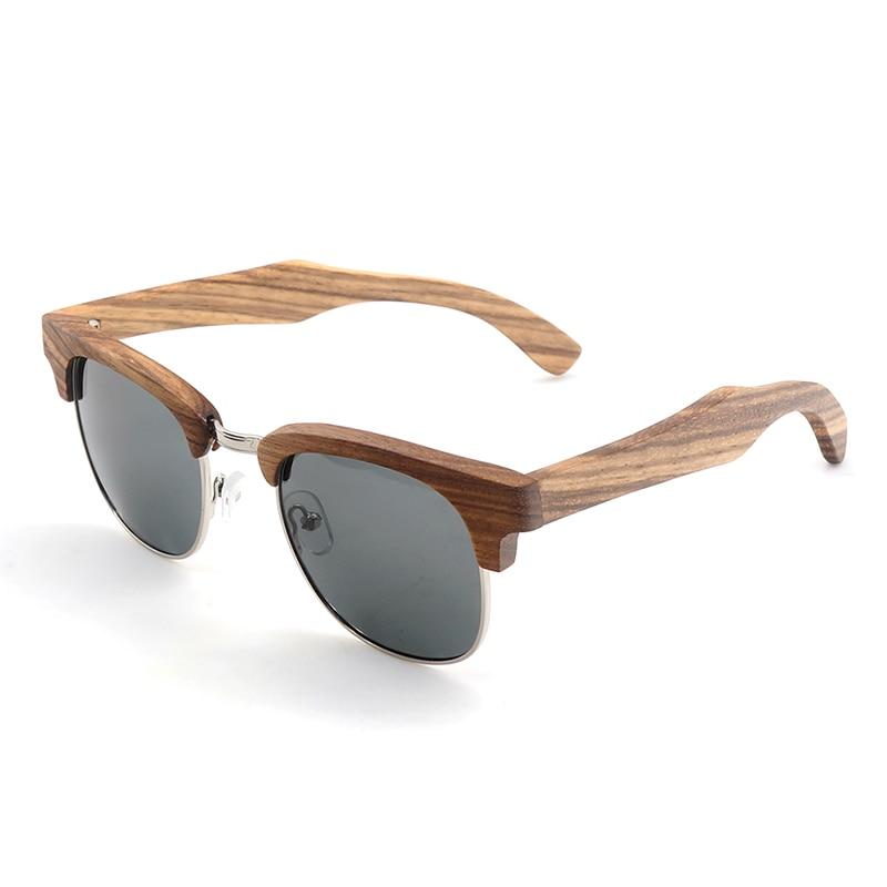 BOBO BIRD Unisex Half-Frame Cat Eye Sunglasses - bamboostylez