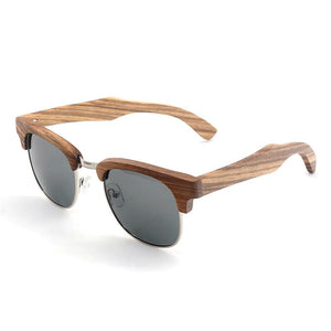 BOBO BIRD Unisex Half-Frame Cat Eye Sunglasses - bamboostylez