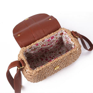 Woven Knitting Bohemian Messenger Crossbody Shoulder Bag - bamboostylez
