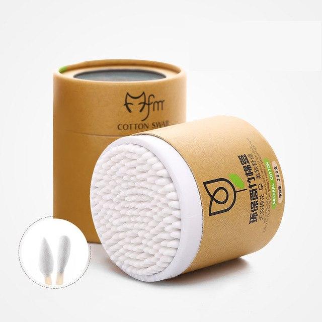 200 pcs Bamboo Cotton Buds - bamboostylez