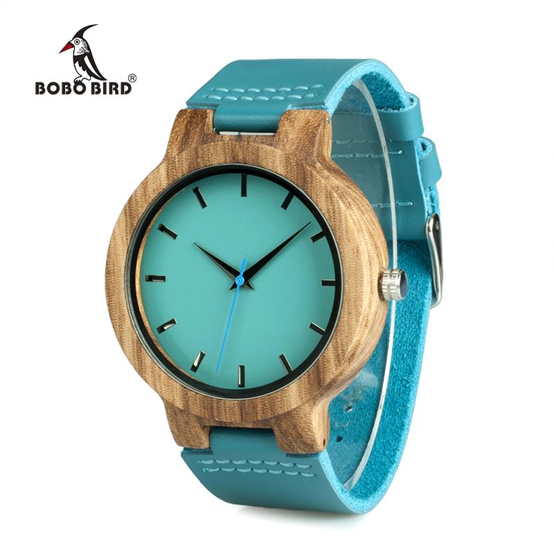 BOBO BIRD Turquoise Watch in Gift Box - bamboostylez