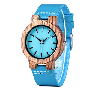 BOBO BIRD Turquoise Watch in Gift Box - bamboostylez