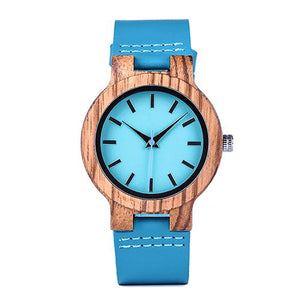 BOBO BIRD Turquoise Watch in Gift Box - bamboostylez