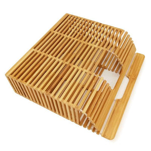 Square Bamboo Tote Handbag - bamboostylez