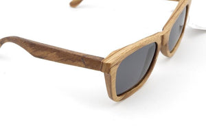 BOBO BIRD 100% Natural Bamboo Wood Polarised Mirror Sunglasses - bamboostylez