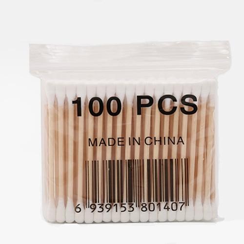 100 pcs Bamboo Cotton Buds - bamboostylez