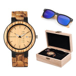 BOBO BIRD Classic Wood Watch and Wooden Sunglasses - bamboostylez