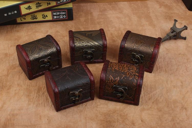 Chic Wooden Pirate Jewellery Storage Box - bamboostylez