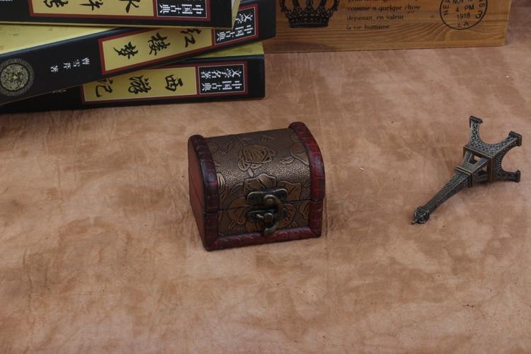 Chic Wooden Pirate Jewellery Storage Box - bamboostylez